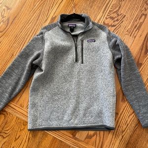 Patagonia Men’s Better Sweater 1/4 Zip Pullover Sz M